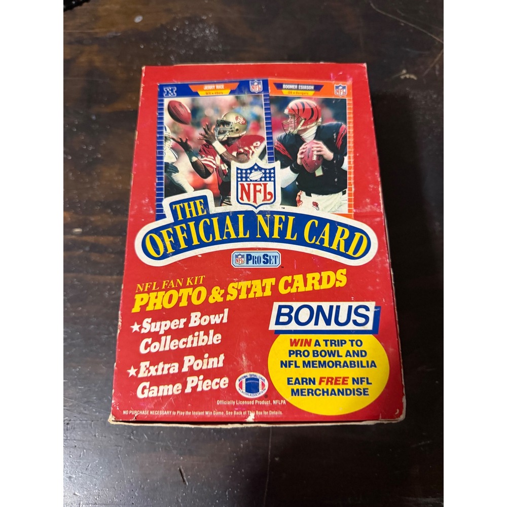 1989‎ Pro Set Series 1 Sealed Packs Complete 36ct Box